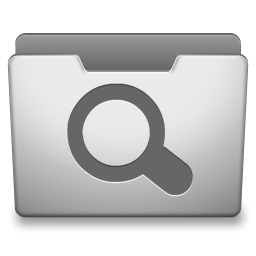 Aluminum Grey Searches Icon 256x256 png
